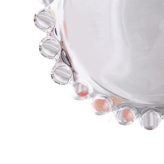 Палитра для дизайна ногтей, прозрачная, высокая прочность, креативные формы, небьющиеся, широкое применение, смешанные цвета, стеклянные ювелирные изделия, демонстрация