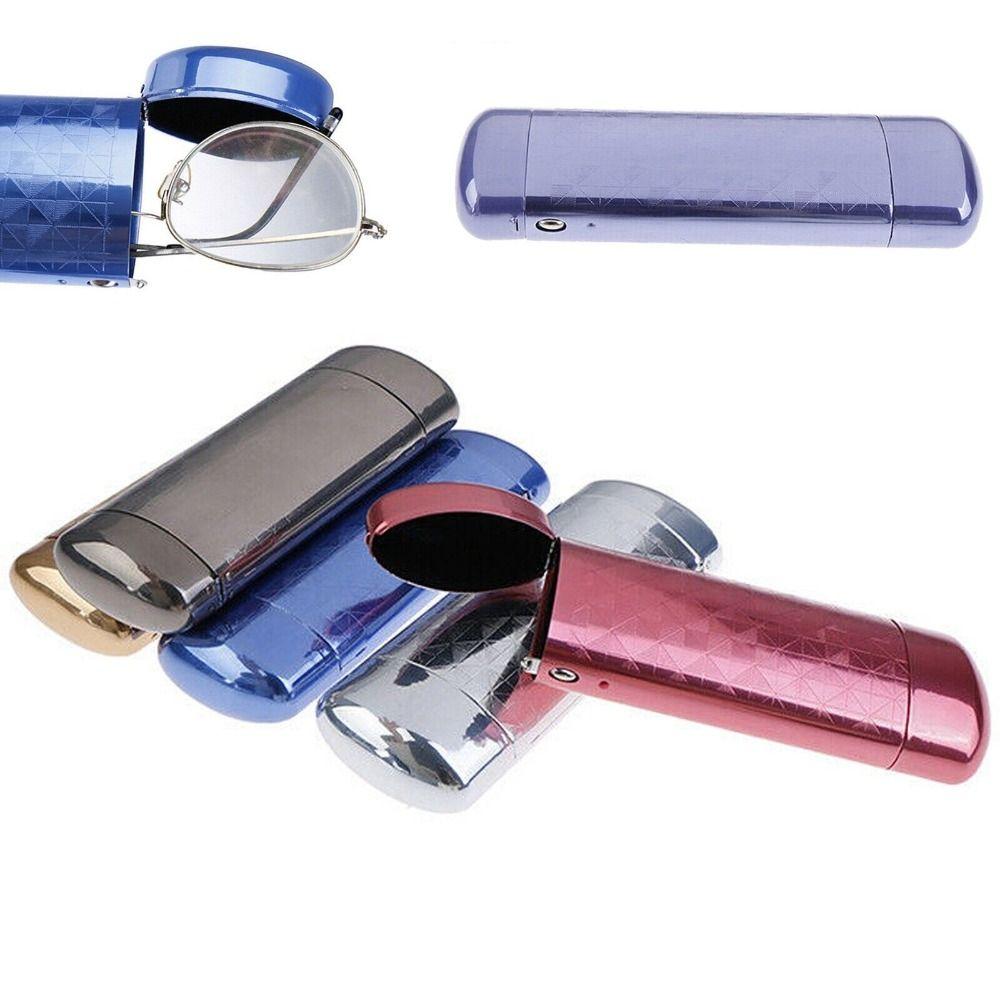 Capsule Flip Eyeglasses Case Superior Aluminum Eyeglasses Accessories Sunglasses Protector