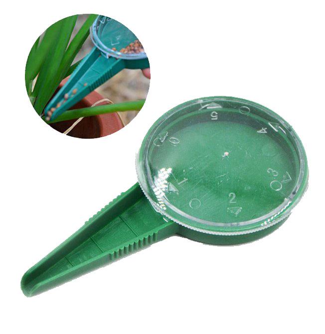 Seedling Planter and Fertilizer Applicator for Vegetables and Flowers