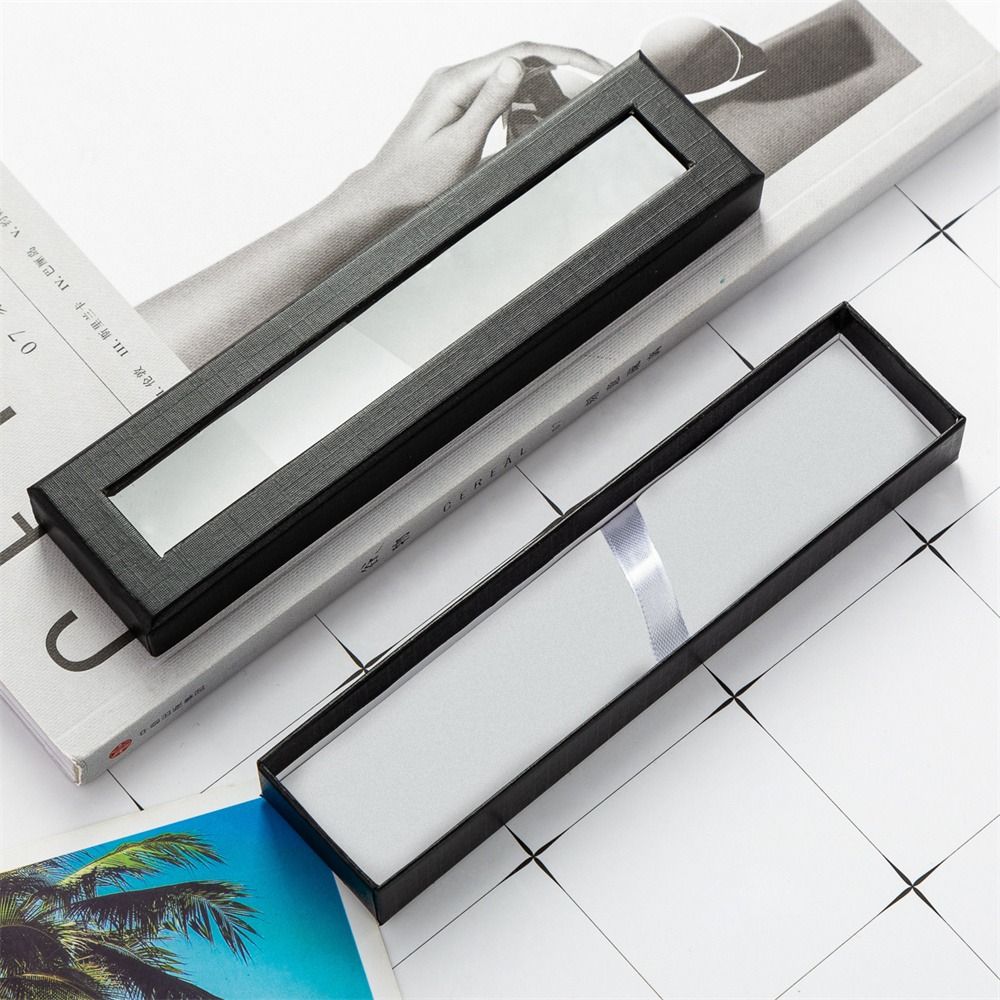 Бумажная коробка Подарочная коробка для ручек Прямоугольный футляр для перьевых ручек Пустая коробка для хранения ручек Друг Студент