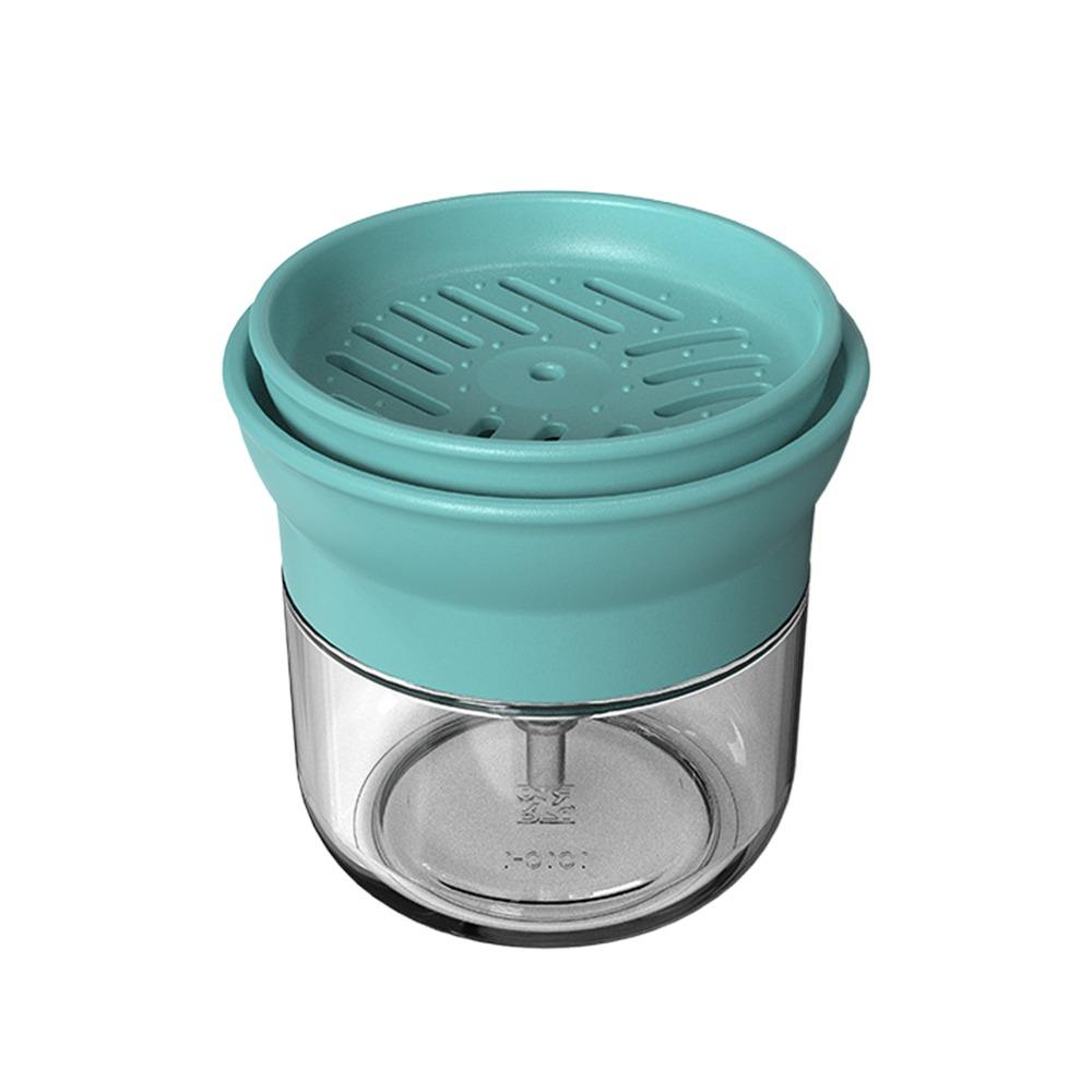 280ML Scrubbing Liquid Detergent Dispenser Pump Design Press Type Soap Box  Kitchen Tool