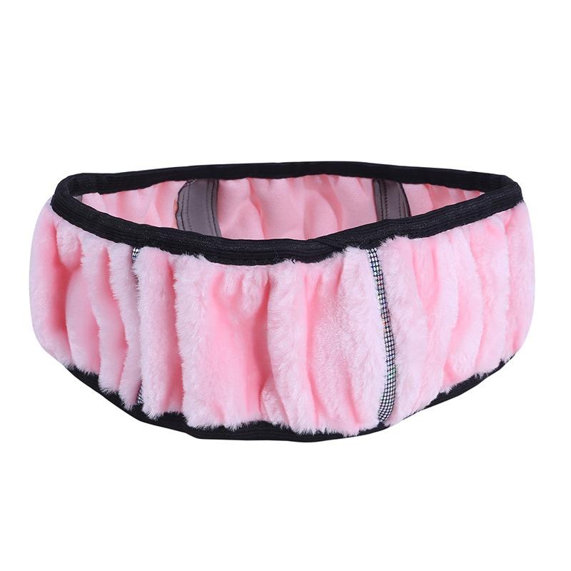 Автомобильный плюшевый чехол на руль без эластичного внутреннего кольца