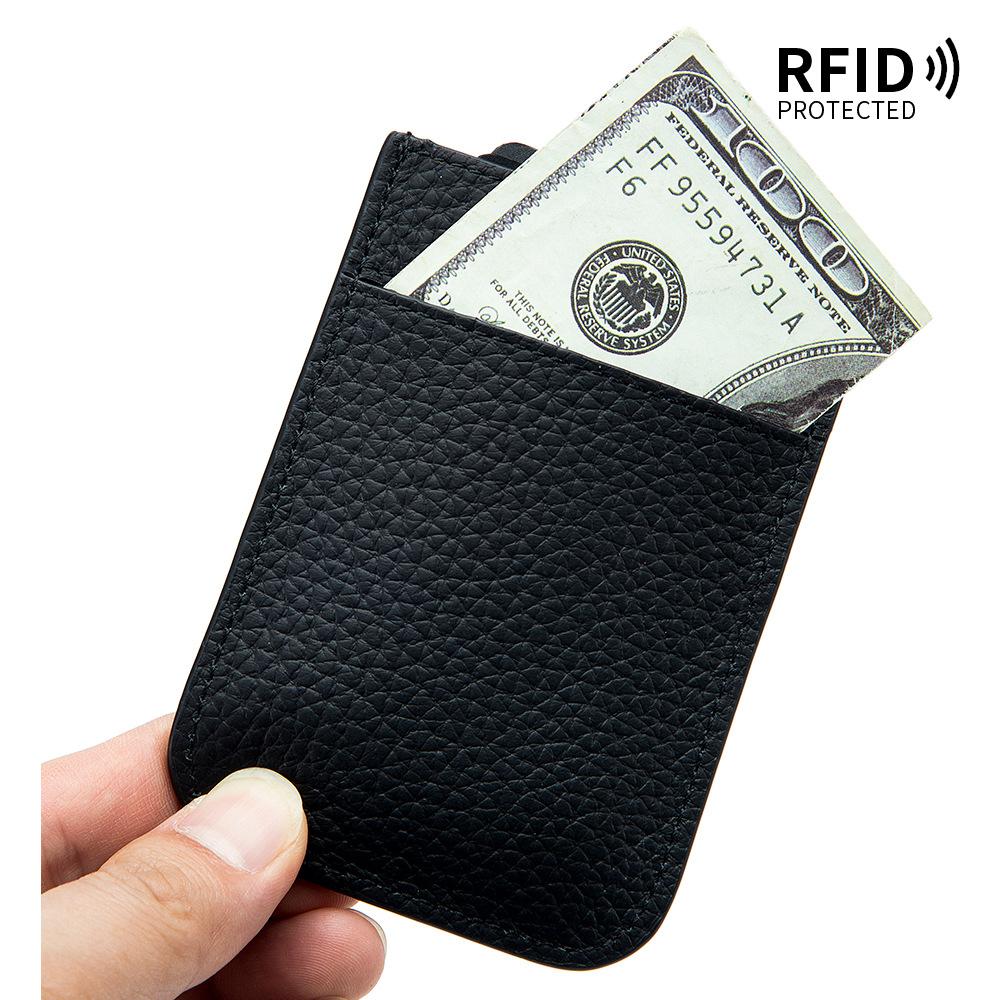 Многокарточный кошелек для карт с функцией выдвижения, RFID, новый кошелек для визиток, портативный ультратонкий кошелек для мелочи, женский, оптом