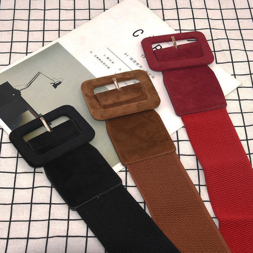 Strap Wide Waistband Dress Decoration Female Waist Strap Women Belt Elastic Waist Belt Cummerbunds