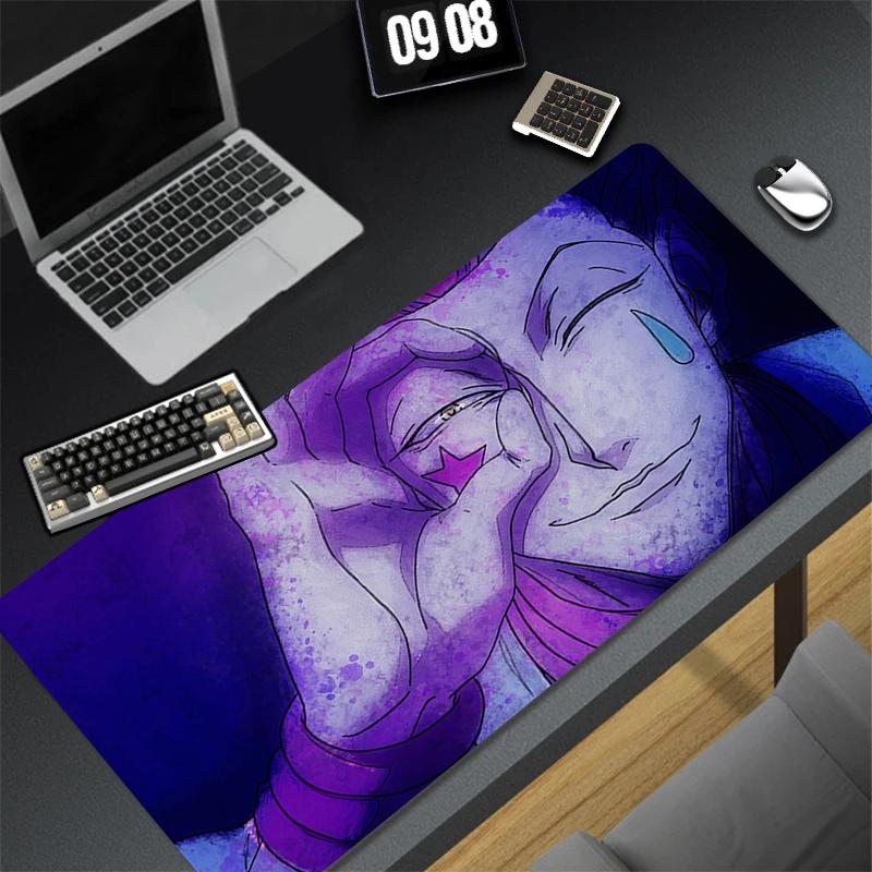 Computer Gaming Accessories Mousepad Office PC Mouse Pad Keyboard Pad Hhunter x Hhunter Hisoka Desk Decoracion Anime Desk Mat