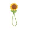 Multipurpose Car Handmade Crochet Sunflower Handmade Sunflower Car Mirror Accessories  Women