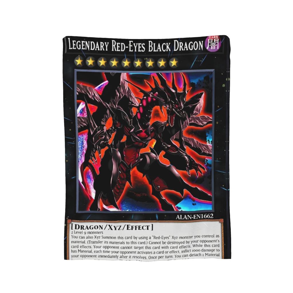 Пледы вязаные Yu Gi Oh, фланелевые, Синий Глаз Белого Дракона, аниме, мультфильм, супер теплые пледы для спальни, дивана, покрывала