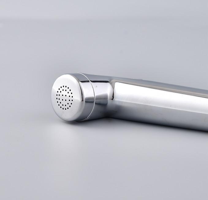 High Quality Eco-Friendly Modern ABS Chrome Bidet with PVC Faucet Wall-Mounted Shattaf for Bathroom Toilet Spray