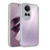 Чехол для Oppo Reno 10 5G Чехол для телефона OPPO Reno 10 Pro CPH2531 Чехол-подушка Ударопрочный Силиконовый бампер Прозрачная матовая задняя крышка Жесткий