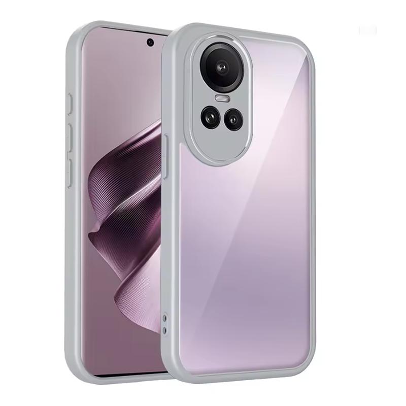 Чехол для Oppo Reno 10 5G Чехол для телефона OPPO Reno 10 Pro CPH2531 Чехол-подушка Ударопрочный Силиконовый бампер Прозрачная матовая задняя крышка Жесткий