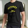Новая футболка MONKEY MAGIC Логотип Активная футболка Смешная Размер от S до 5XL