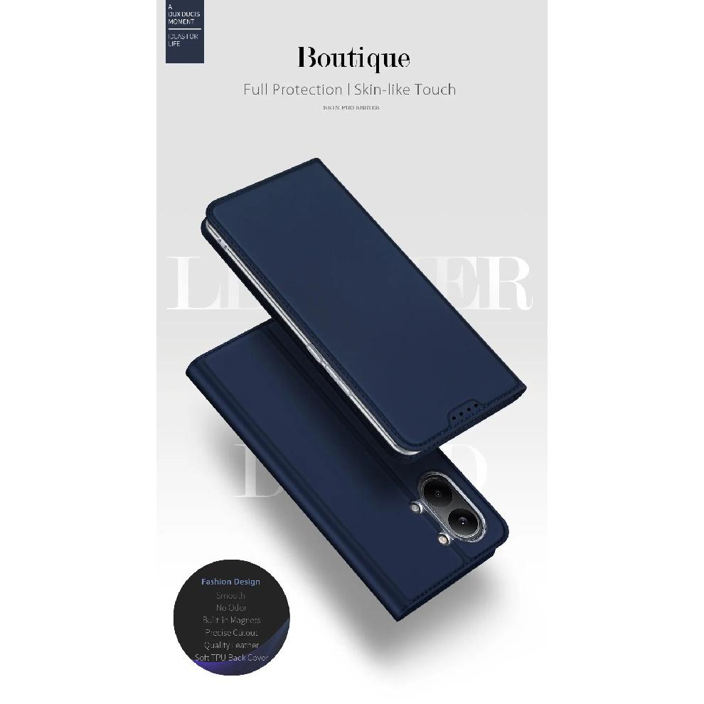 Чехол-книжка DUX DUCIS для Xiaomi Poco X8 Pro Max/X8 Pro/C85x/M8Pro/M8 из ПУ-кожи, с магнитной застежкой, кошельком, слотом для карт и защитой от ударов