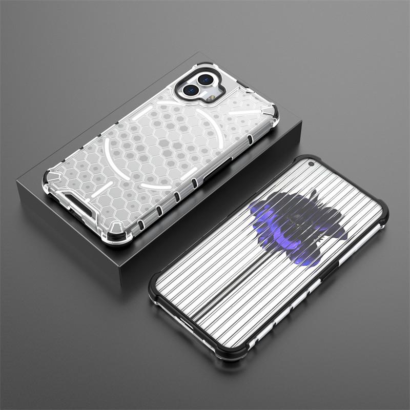 Для Funda Nothing Phone 2 Чехол Nothing Phone 1 2 Чехол Ударопрочный TPU Armor Hard PC Защитный чехол для телефона Nothing Phone 2
