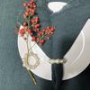4 Pcs Napkin Clasp  Banquet Hotel Napkin Clasp  Large Pearl Decorative Ring  Holiday Napkin Ring
