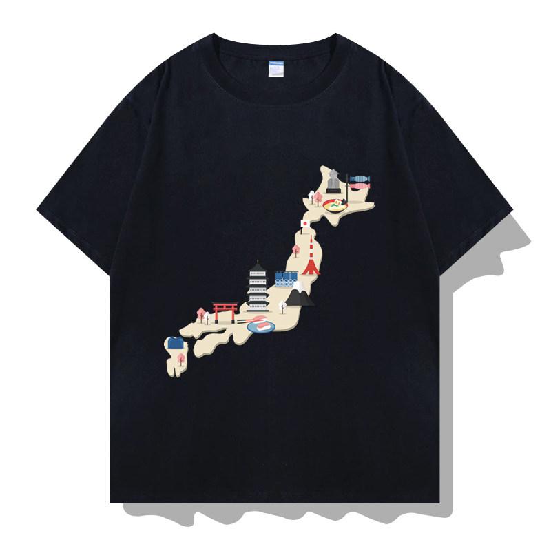 New Tokyo Japan Cultural Eleunisexts Characteristic Theme Tourism Souvenirs Shortsleeved Tshirt Clothes Halfsleeved