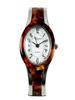 Wristwatch Rapole Oval Bangle Watch Silver Slim 188271 Red [Takeuchi Shoji] Women's