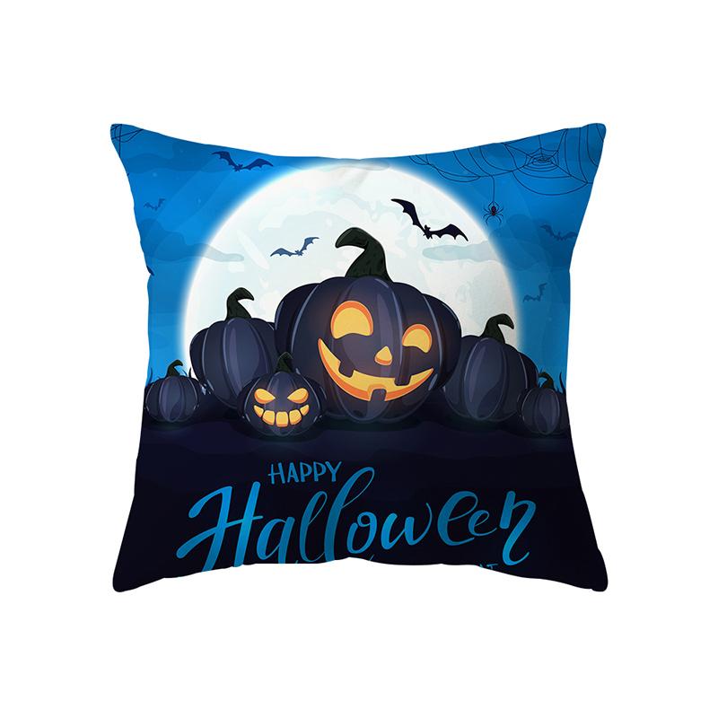 Pumpkin Collection Halloween Theme Pillow Cover Sofa Cushion  Holiday Gift Party Decoration Home Decor