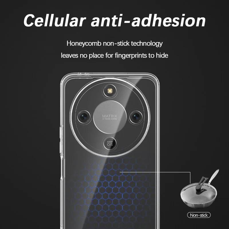 Премиальный Кристально Чистый Чехол для Телефона для Honor X70 Refresh Pro Max X70i HonorX70 X70ProMax Защита от Царапин Тонкий Прозрачный Чехол