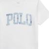 Футболка Polo Ralph Lauren Ss26 Хлопок Аппликация Вышивка Короткий рукав Классическое издание Дети Детские топы 323A12262-001