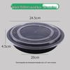 Handun Disposable Round Takeout Containers with High Lids
