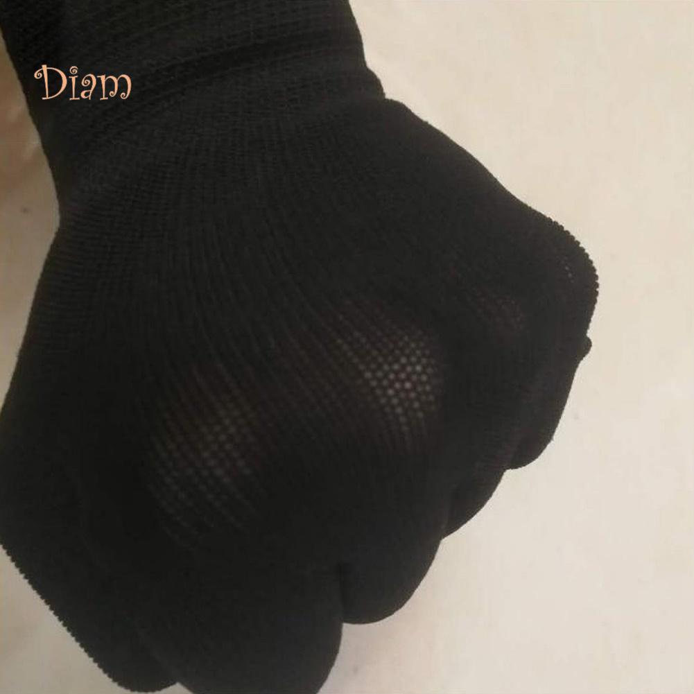 Диаметр 12 пар нейлоновых износостойких дышащих защитных кухонных перчаток для защиты труда