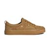 Cariuma Oka Low All Camel Suede Embroidery