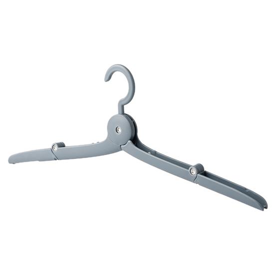 Clothes Hanger Durable Foldable Travel Hanger Space-Saving Windproof Non-Slip Drying Rack for Home Hotel