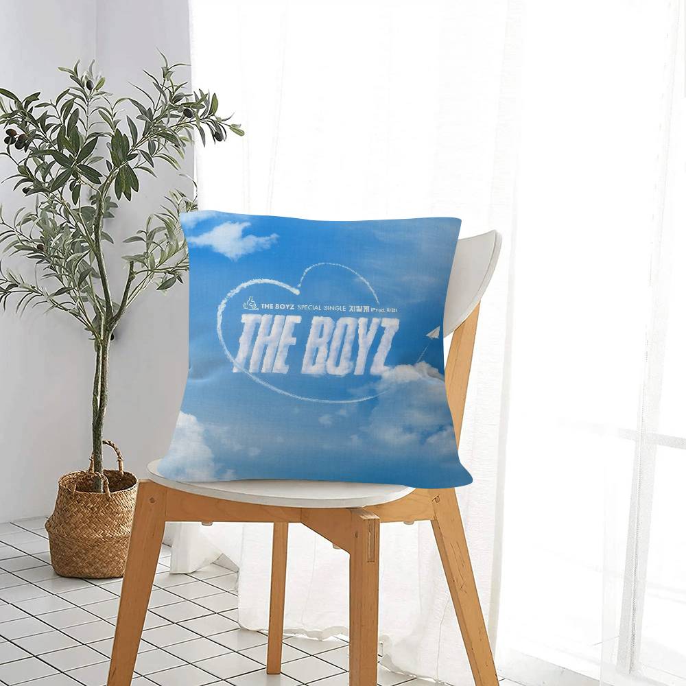 Cushion Cover Pillowcase Upholstery Sofa Throw Pillow Home Decor Pillowcas Korean The Boyz Group Album