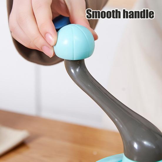 Ручной венчик Полуавтоматический роторный взбиватель яиц для крема, безе, яичный миксер Легкое кухонное приспособление для выпечки, смешивания