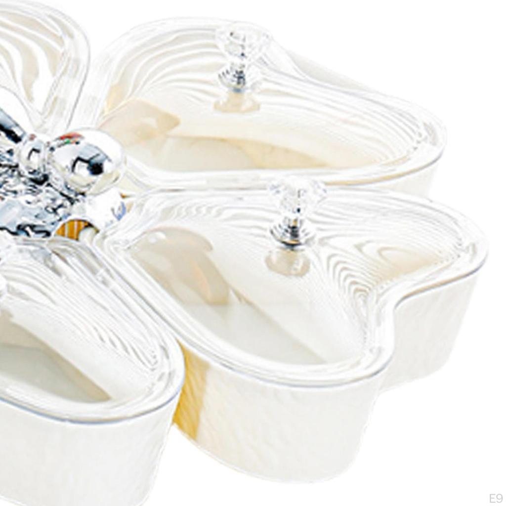 360° Rotating Tray for Dried Fruits and Candy Storage