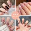 Spring Diamond Nail Art Tablets Medium And Long Ballet Nail Short Square Fake Nail Love Powder Through 30 Nail Tablets