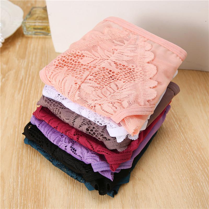 3 шт./компл. женские сетчатые кружевные трусики сексуальные S-XL перспективные стринги для девочек мягкое нижнее белье трусики нижнее белье Femme Intimates