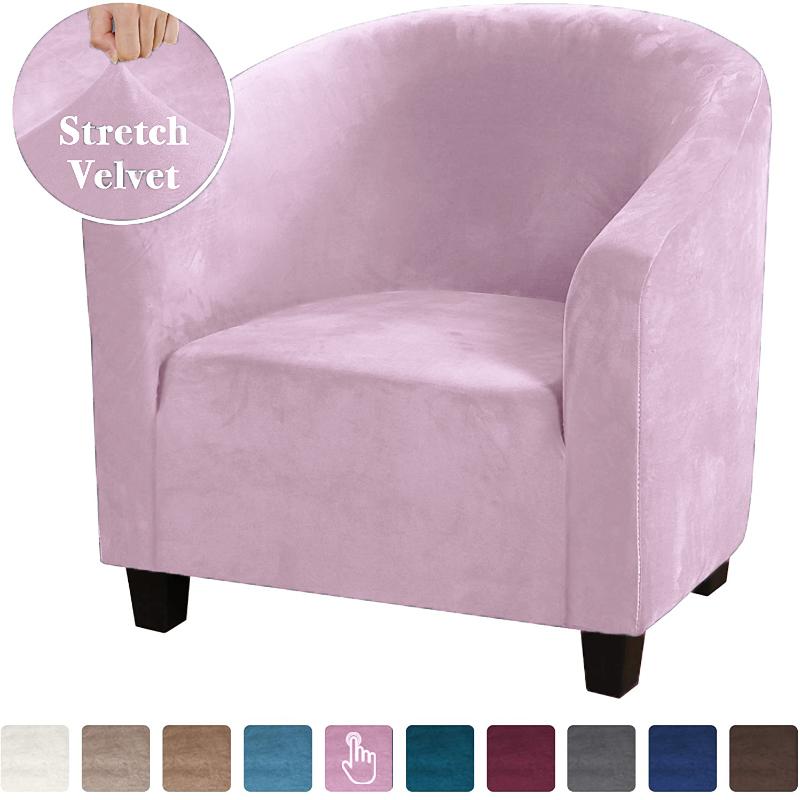 Эластичный чехол для дивана, бархатный чехол для ванны, противоскользящий чехол для мебели, эластичная ткань, супер мягкий чехол для дивана