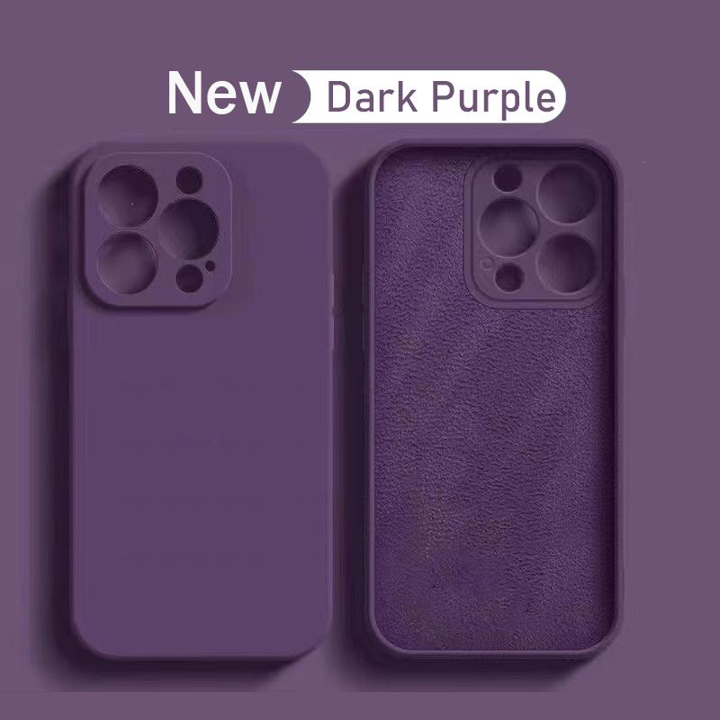 Роскошный чехол для телефона из жидкого силикона для Apple iPhone 16 15 14 13 12 11 Pro Max X XR 7 8 PLus Мягкий чехол Ударопрочная накладка Сумка для телефона