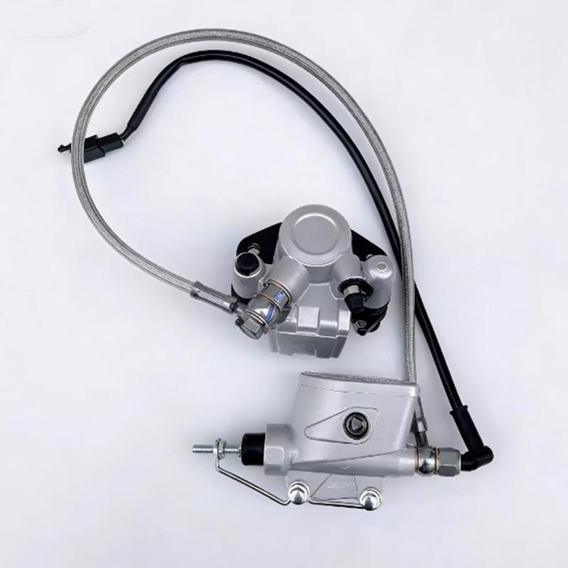 Motorcycle Parts Rear Brake Pump Caliper Assembly For FB Mondial Hipster HPS 125 300 HPS125 HPS300 Aprilia CR150 CR 150