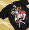 Футболка Tengen Toppa Gurren Lagann Камина Аниме Унисекс для Девушек Подарки Рубашка Черная