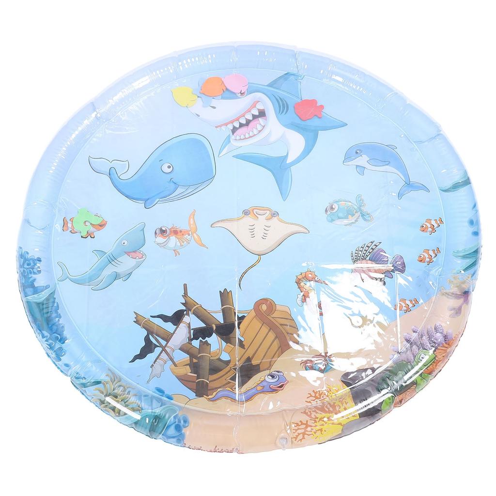 Игровой коврик с датчиком воды для домашних животных, утолщенный, удобный, надувной, охлаждающий коврик для воды, интерактивные игрушки для