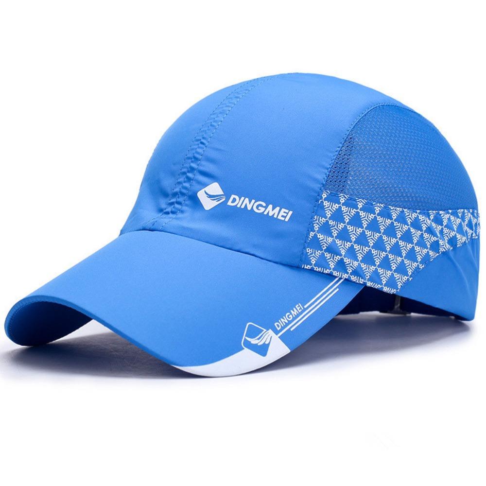 Ultra Thin Sports Baseball Hat Quick Drying Mesh Baseball Cap Fashion Sunscreen Peaked Cap Unisex