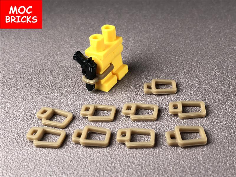 10 шт./лот Кубики MOC Фигурка DIY в темно-песочных леггинсах Аксессуары Строительные блоки Игрушки для детей Куклы Рождественские подарки