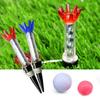 80mm Golf Tees Low Friction and Resistance 2PCS Unbreakable Golf Tee Excellent Durability and Stability Golf Balls Accessories