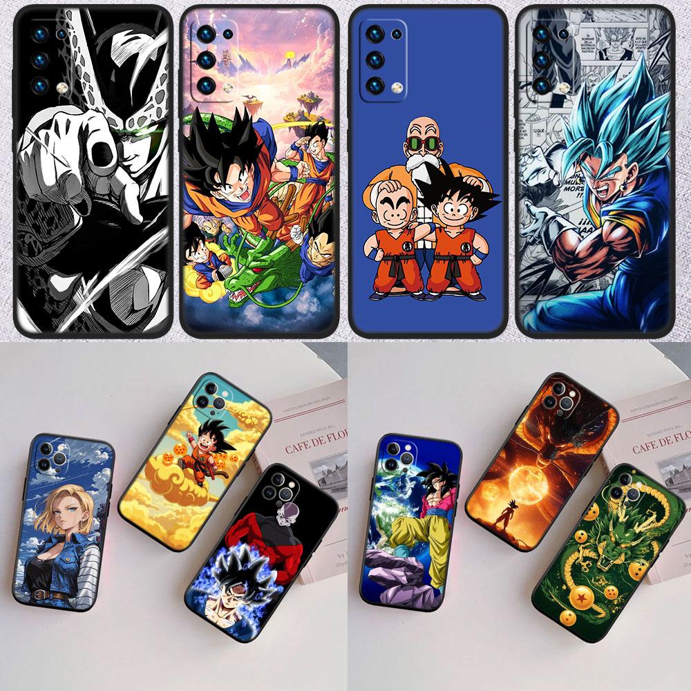 TR3 Anime Dragon Ball New High-End Shell Phone Case for iPhone 16 15 14 13 12 Pro Max Plus Mini