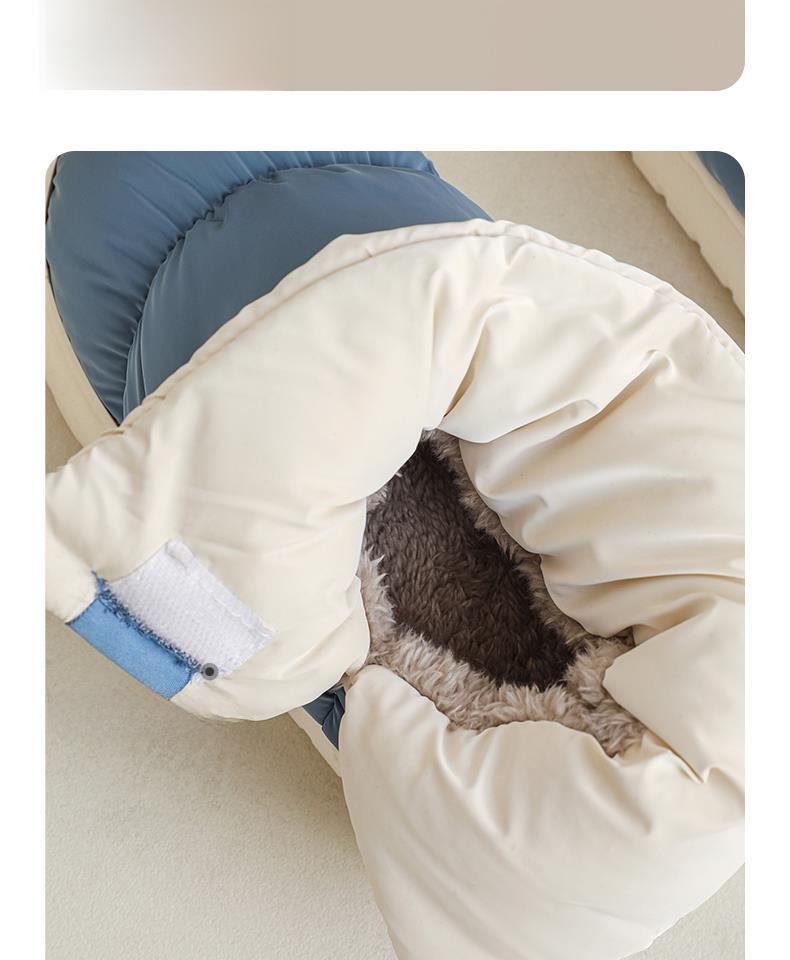 Женские зимние нескользящие хлопковые тапочки 2024 года на каблуках - очень теплые зимние ботинки с бархатной подкладкой для мужчин