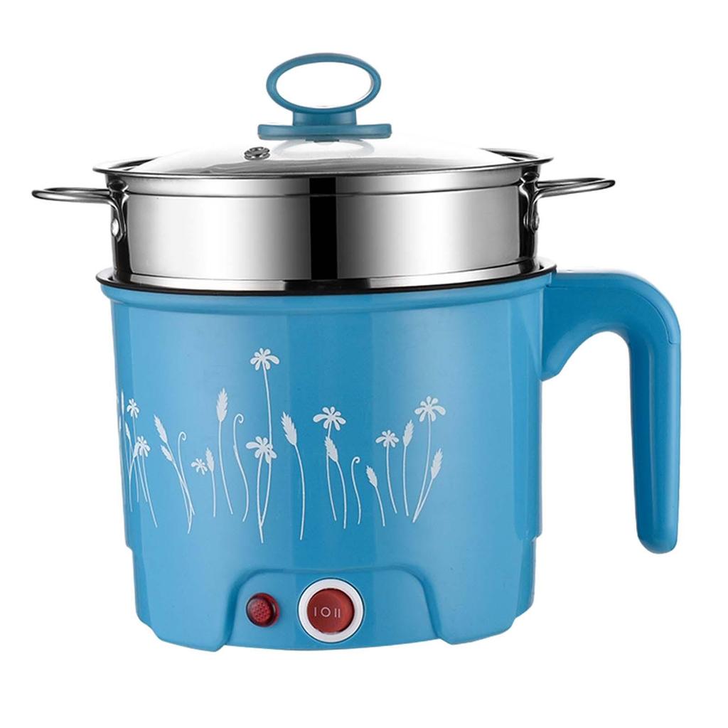 Электрические кастрюли бытовые портативные многоцелевые мини-рамен-варка лапша-варка мини-кастрюля для пельменей шабу шабу жареные яйца рамен