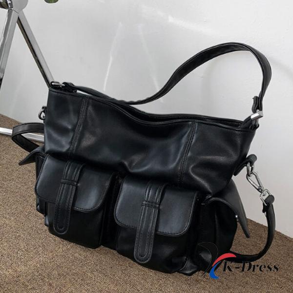 Кожаная сумка через плечо Lucky Pocket, большая сумка через плечо