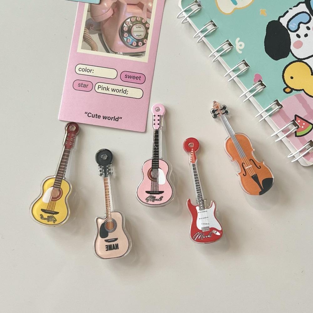 Korean Style Violin Hairclip Ins Duckbill Clip Gift Guitar Hair Clip Party