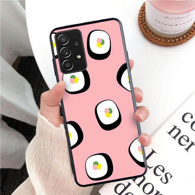 Чехол для телефона Food Sushi для Samsung Galaxy A13 A22 A12 A32 A71 A11 A21S A33 A52 A72 A51 A50 A70 A31 M31