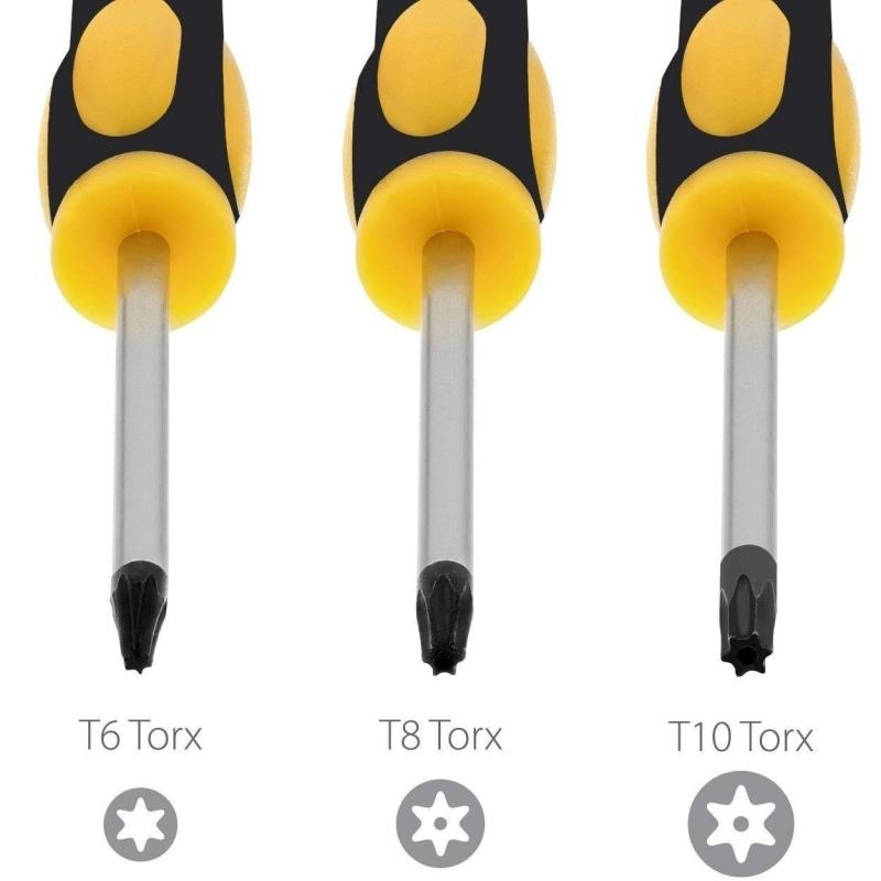 1/7pcs Torx Screwdriver Bit Set T3 T4 T5 T6 T7 T8 T10 Mini Hexagon Screwdriver Game Console Handle Disassembly Repair Tools