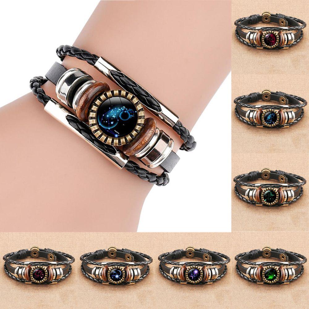 Подарок дружбы Лев Весы Скорпион Созвездие Стрельца Ножной Браслет Подвеска Браслет Подвеска Зодиака