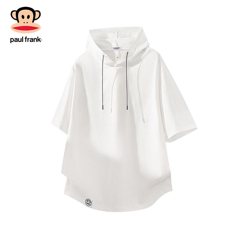 paul frank Мужская летняя футболка с капюшоном и коротким рукавом