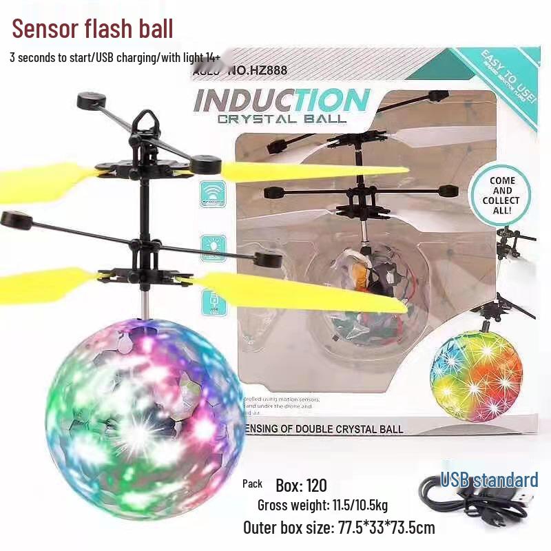 Gesture-Sensing Colorful Light Flying Toy: Interactive Parent-Child Fun